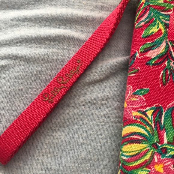 Lilly Pulitzer Zip ID Wristlet - Picture 4 of 4